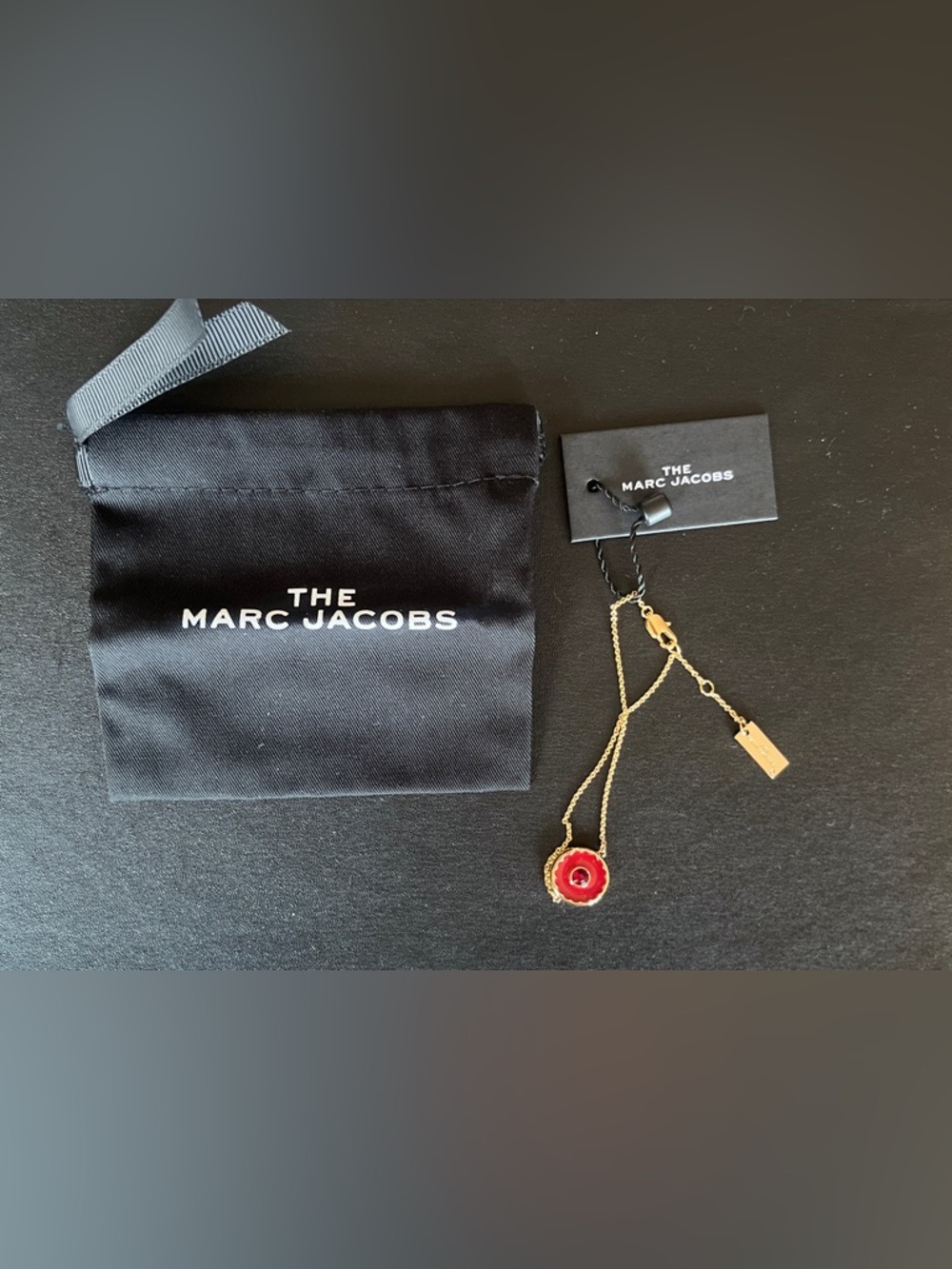 Marc Jacobs bracelet true red and gold. New with tags.